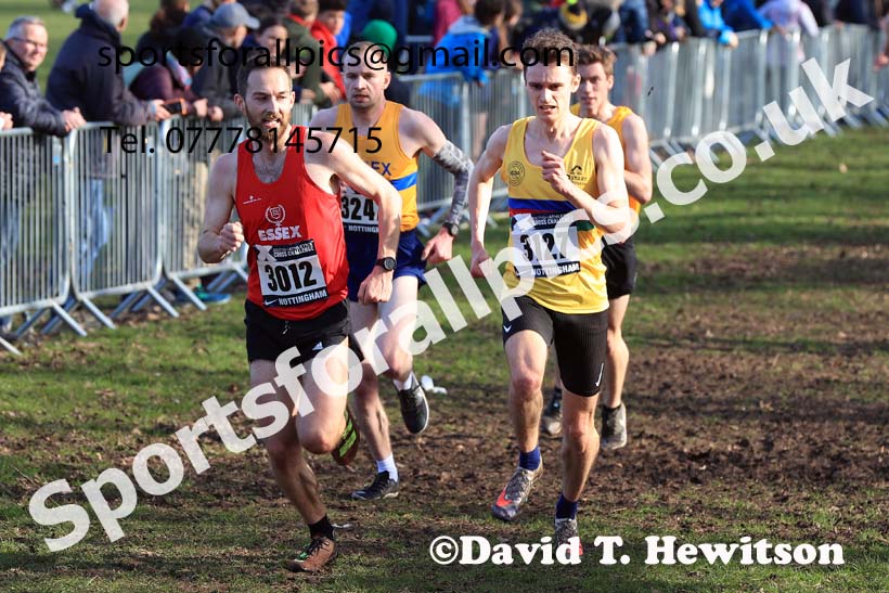 Senior Men, 2024 CAU Inter Counties Cross Country Champs., Wollaton Park, Nottingham. Photo: David T. Hewitson/Sports for All Pics